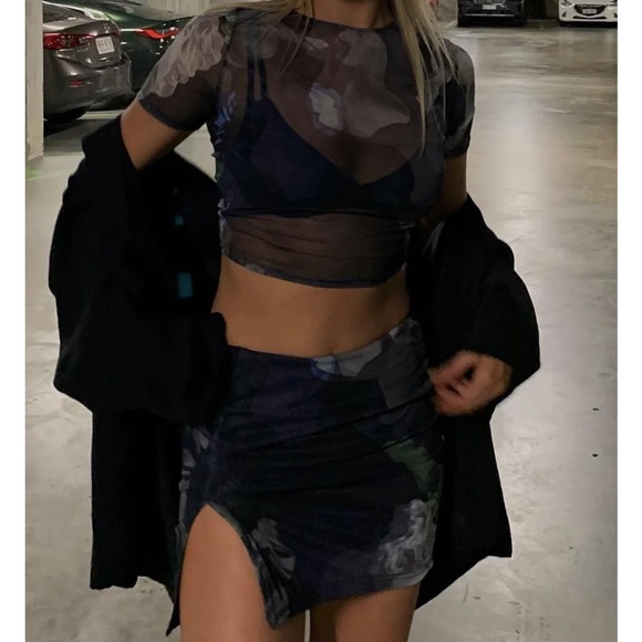 White Fox Matching Set - Picture 2 of 5